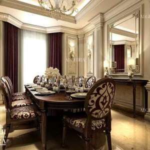 Villa Dining Room Design Photos by Algedra Interior Team