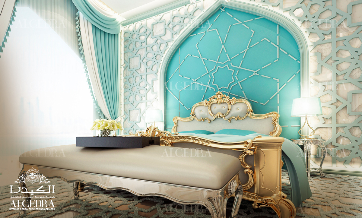 royal bedroom blue