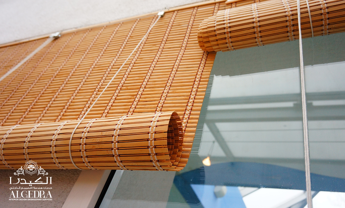 Distinctive wood curtains