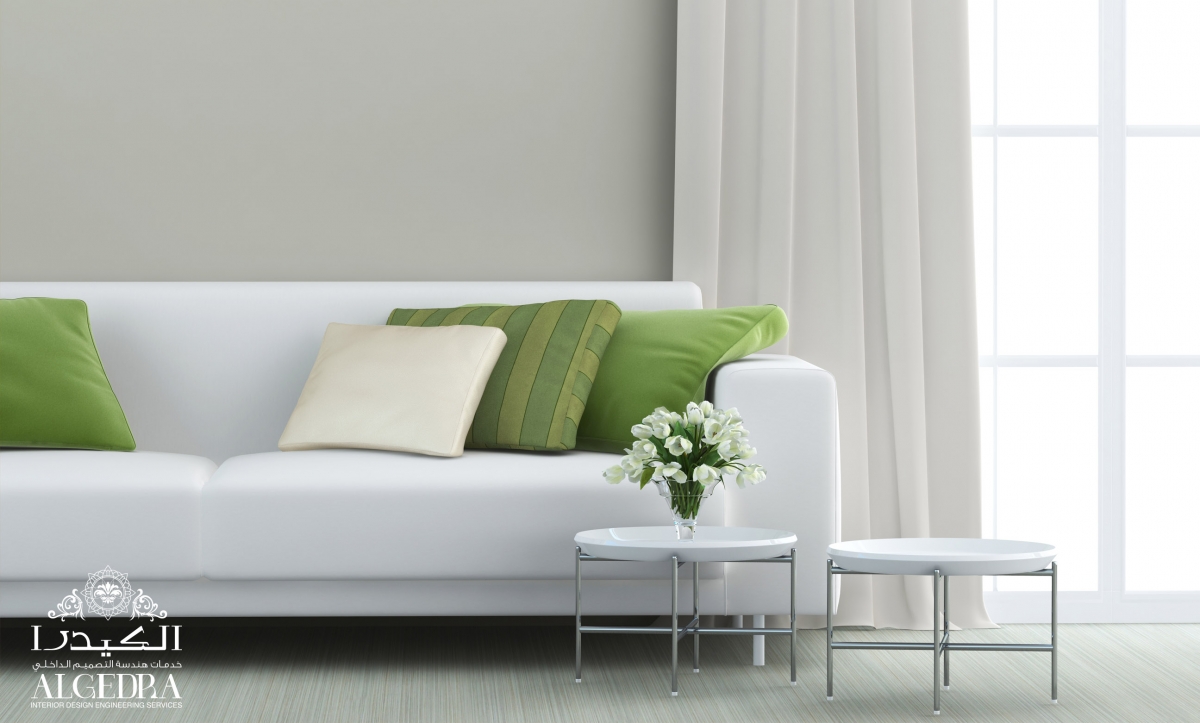 white sofa design