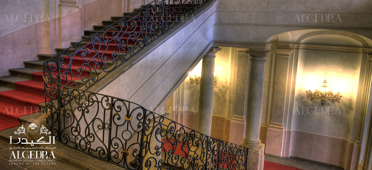 palace staircase best interior design company in Turkey