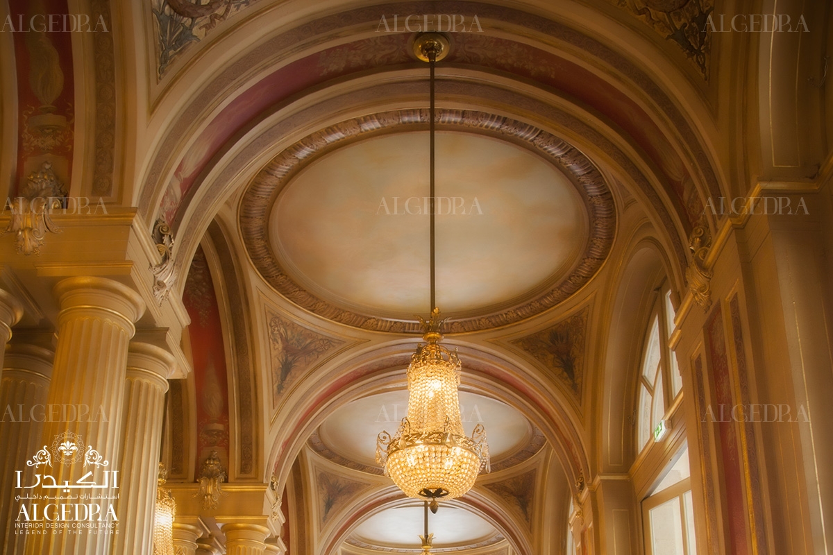 Victorian entrance chandelier
