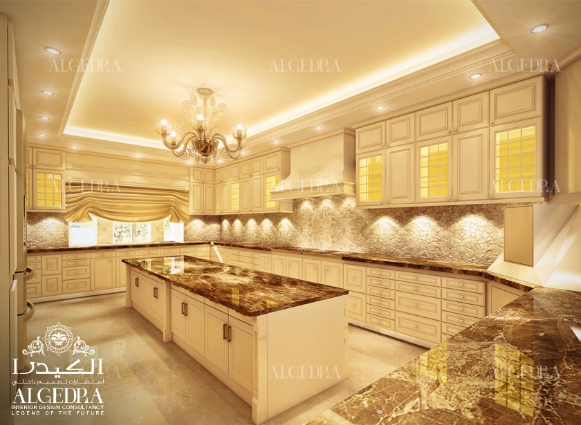 Gold kitchen